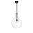 Millennium Lighting Lamara 1Lt 22" Pendant, Black