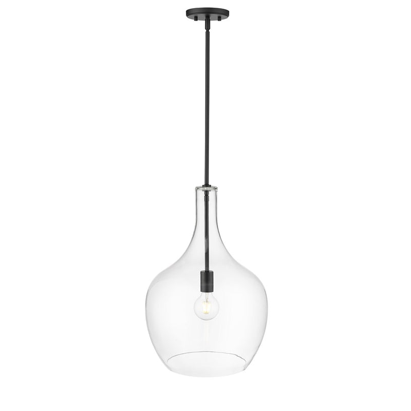 Millennium Lighting Lamara 1Lt 22" Pendant, Black
