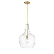 Millennium Lighting Lamara 1Lt 22" Pendant, Vintage Brass - 28501-VB
