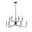 Millennium Lighting Raven 10 Light Chandelier, Matte Black - 29010-MB