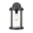 Millennium Pennfield 1Lt 17" Outdoor Wall Sconce, Black/Clear - 290101-TBK
