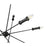 Millennium Lighting Potiss 10 Light Chandelier, Matte Black