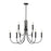 Millennium Lighting Potiss 9Lt Chandelier, Black - 29209-MB