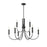 Millennium Lighting Potiss 9Lt Chandelier, Black