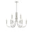 Millennium Lighting Potiss 9Lt Chandelier, Polished Nickel - 29209-PN