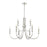 Millennium Lighting Potiss 9Lt Chandelier, Polished Nickel