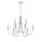 Millennium Lighting Potiss 9Lt Chandelier, Polished Nickel