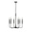 Millennium Lighting Savanne 6Lt 26" Chandelier, Black