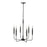 Millennium Lighting Savanne 6Lt 26" Chandelier, Black