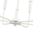 Millennium Lighting Savanne 6 Light 26" Chandelier, Textured White