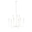 Millennium Lighting Savanne 9Lt Chandelier, Textured White