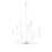 Millennium Lighting Savanne 9Lt Chandelier, Textured White