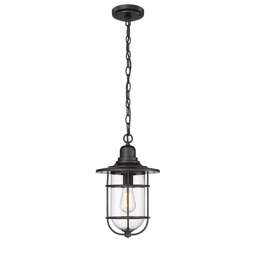 Millennium Lighting 1Lt Outdoor Hanging Lantern, Black - 2932-PBK