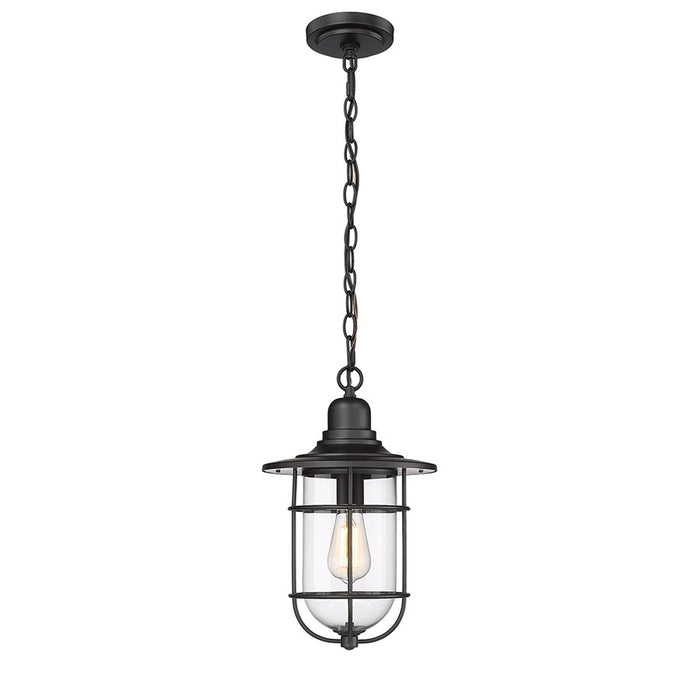 Millennium Lighting 1Lt Outdoor Hanging Lantern, Black - 2932-PBK
