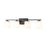 Millennium Lighting 4 Light Vanity, Matte Black/Etched White
