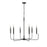 Millennium Lighting Savanne 6Lt 31" Chandelier, Black
