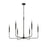 Millennium Lighting Savanne 6Lt 31" Chandelier, Black