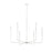 Millennium Lighting Savanne 6Lt Chandelier, Textured White
