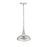 Millennium Lighting Milltown 1 Light Outdoor Pendant, Galvanized