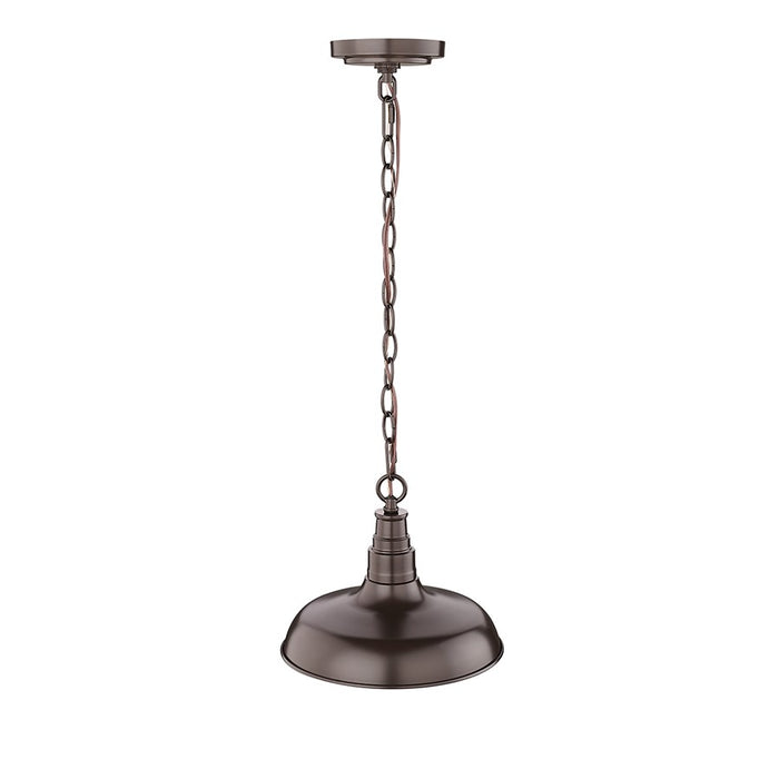 Millennium Lighting Milltown 1Lt Outdoor Pendant, Coated Bronze