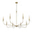 Millennium Lighting Savanne 8Lt Chandelier, Vintage Brass