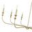 Millennium Lighting Savanne 8Lt Chandelier, Vintage Brass
