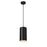 Millennium Lighting Searcy 1Lt Outdoor Hanging Pendant, Black - 2961-PBK