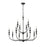 Millennium Lighting Savanne 12Lt Chandelier, Black