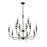 Millennium Lighting Savanne 12Lt Chandelier, Black