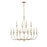 Millennium Lighting Savanne 12Lt Chandelier, Vintage Brass - 29612-VB