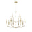 Millennium Lighting Savanne 12Lt Chandelier, Vintage Brass