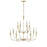 Millennium Lighting Savanne 12Lt Chandelier, Vintage Brass