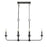 Millennium Lighting Freesia 6 Light 23" Chandelier, Matte Black - 29806-MB