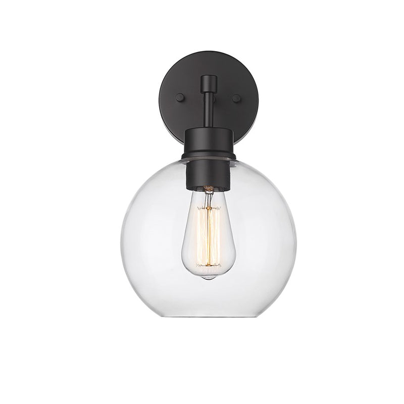 Millennium Lighting Basin 1Lt Outdoor Wall Sconce, Black - 2981-PBK