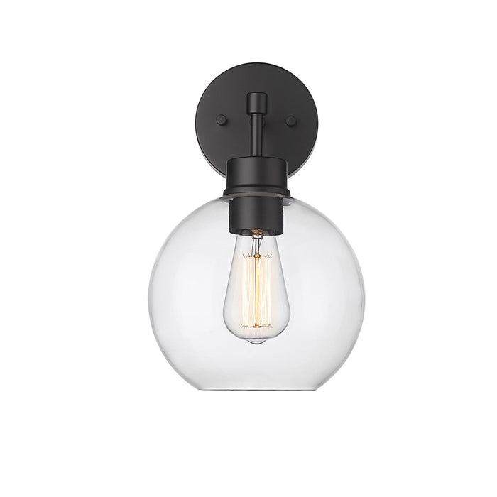 Millennium Lighting Basin 1Lt Outdoor Wall Sconce, Black - 2981-PBK