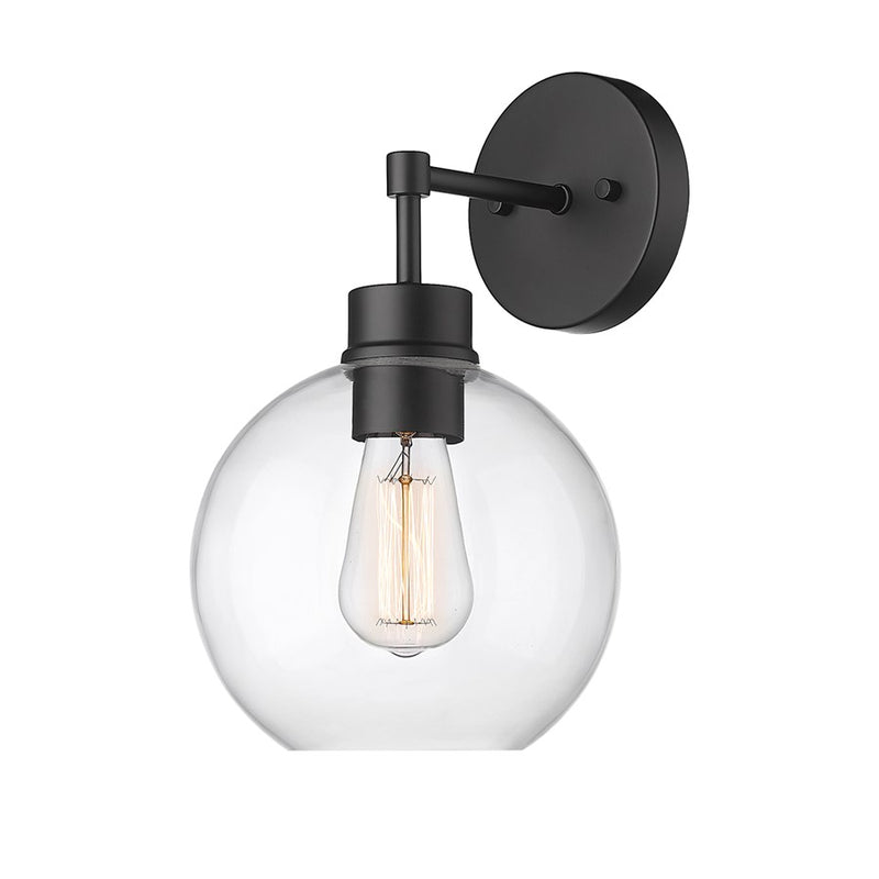 Millennium Lighting Basin 1Lt Outdoor Wall Sconce, Black