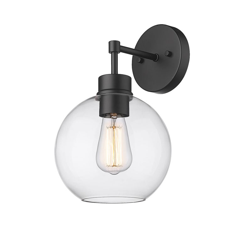 Millennium Lighting Basin 1Lt Outdoor Wall Sconce, Black