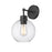 Millennium Lighting Basin 1Lt Outdoor Wall Sconce, Black