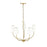 Millennium Lighting Kandor 5Lt Chandelier, Vintage Brass