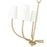 Millennium Lighting Kandor 5Lt Chandelier, Vintage Brass