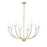 Millennium Lighting Kandor 8Lt Chandelier, Vintage Brass