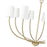 Millennium Lighting Kandor 8Lt Chandelier, Vintage Brass