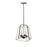 Millennium Lighting Bonnie 4Lt Pendant, Black/Grey Wood