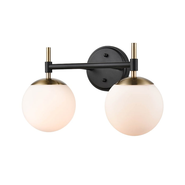 Millennium Lighting Vanity Light, Opal Glass