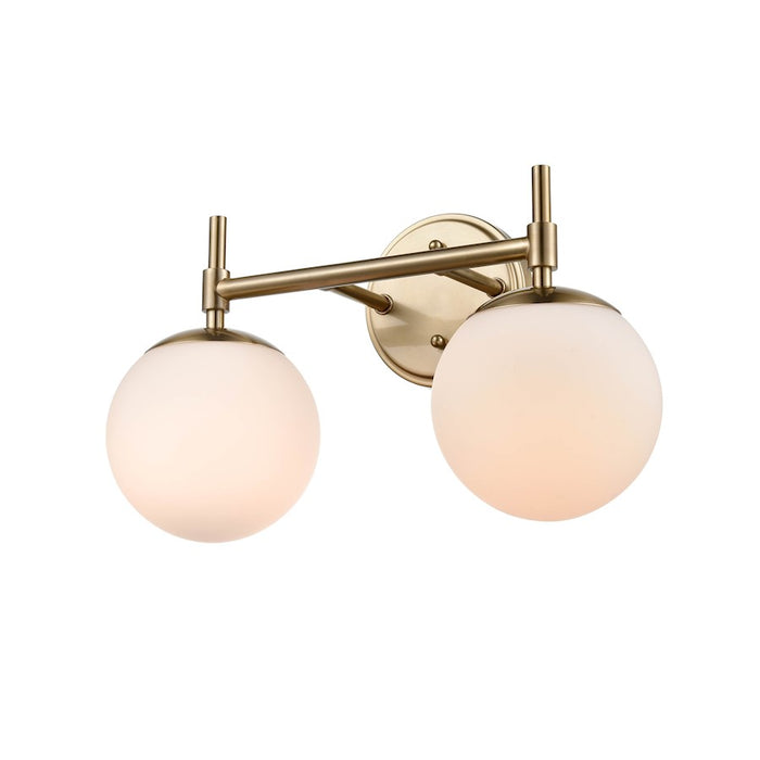 Millennium Lighting Vanity Light, Opal Glass