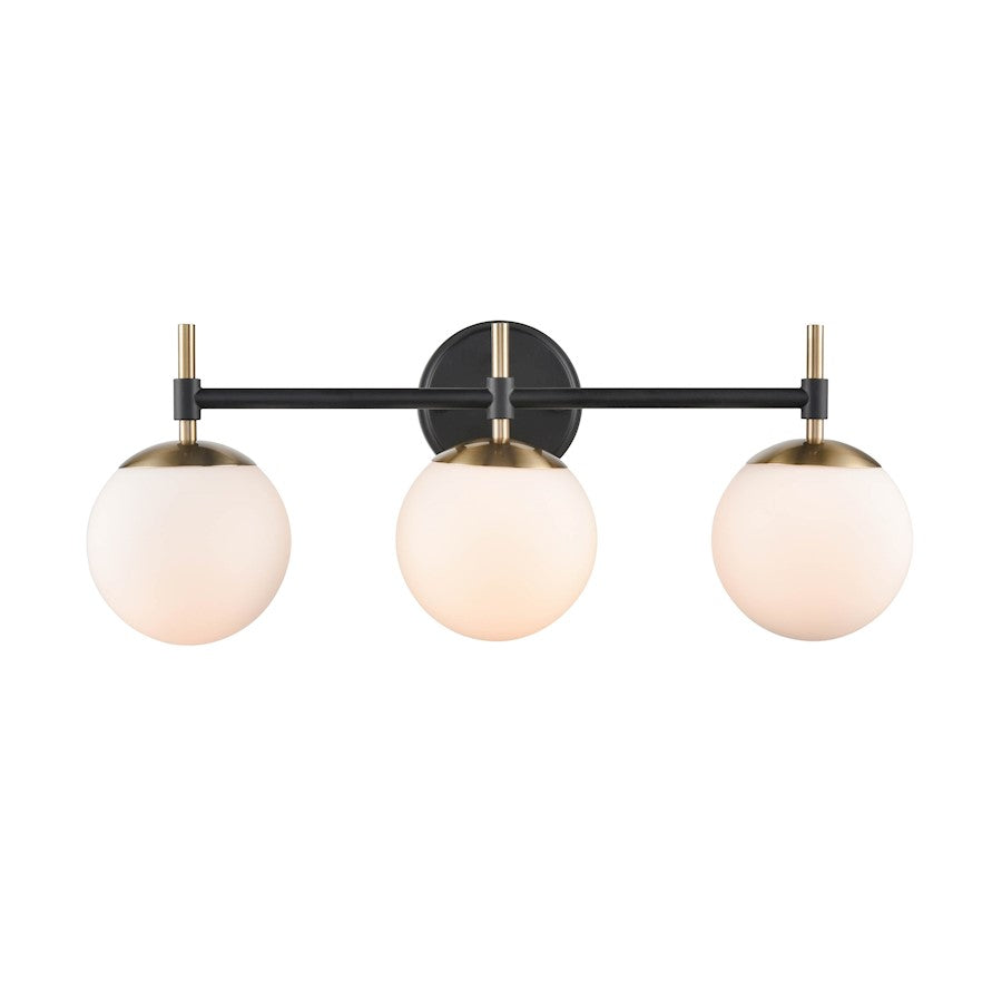 Millennium Lighting Vanity Light, Opal Glass