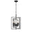 Millennium Lighting Nellis 4Lt 18" Pendant, Black - 3230-MB