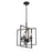 Millennium Lighting Nellis 4Lt 18" Pendant, Black
