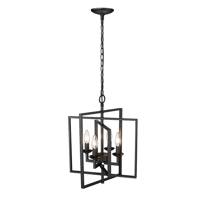 Millennium Lighting Nellis 4Lt 18" Pendant, Black