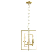 Millennium Lighting Nellis 4Lt 18" Pendant, Modern Gold - 3230-MG